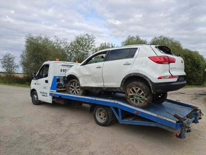 Эвакуации машины после поломки