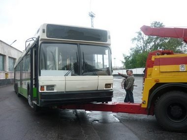 Эвакуатор для автобуса во Владимире Эвакуация автобуса после поломки
